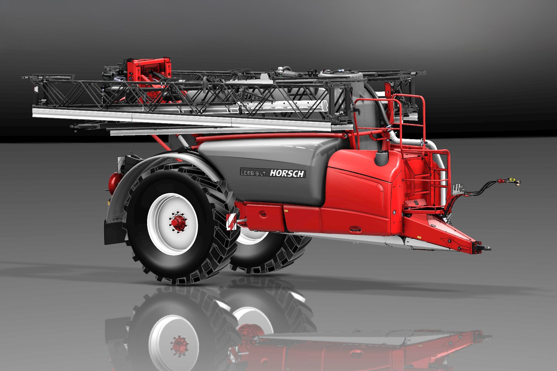 Horsch Leeb sprayer with 9,000-litre plastic tank Horsch Leeb sprayer with 9,000-litre plastic tank