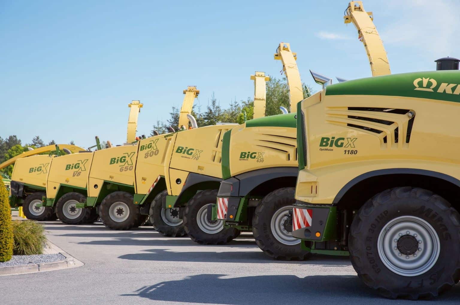Krone BiG X 25 years on the market