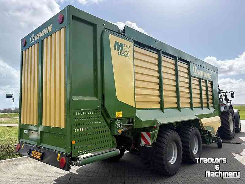 Self-loading wagon Krone MX 370 GD + Bandje