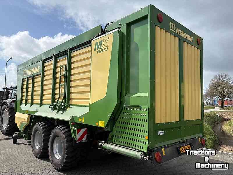 Self-loading wagon Krone MX 370 GD + Bandje