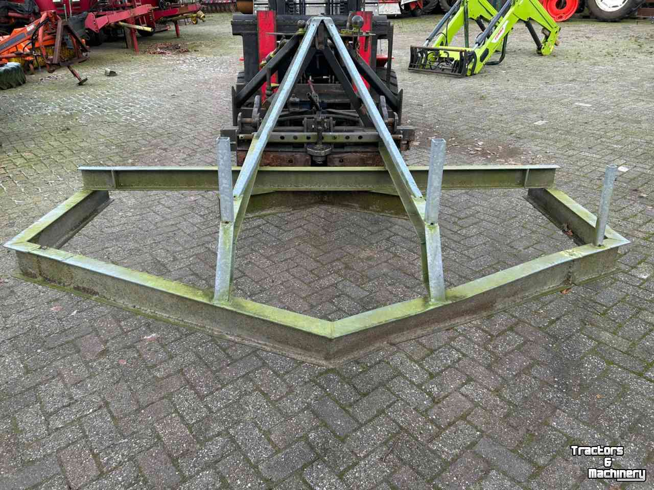 3-point scraper blade  V-schuif grond schaaf