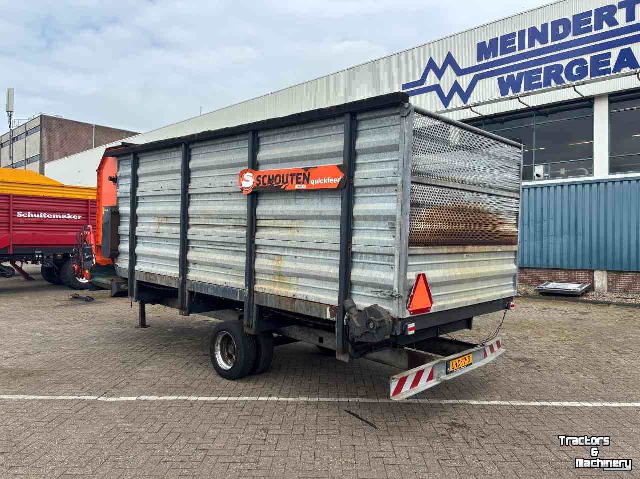 Forage feedwagon / Forage dosage wagon Schouten Quickfeed VDW 300V