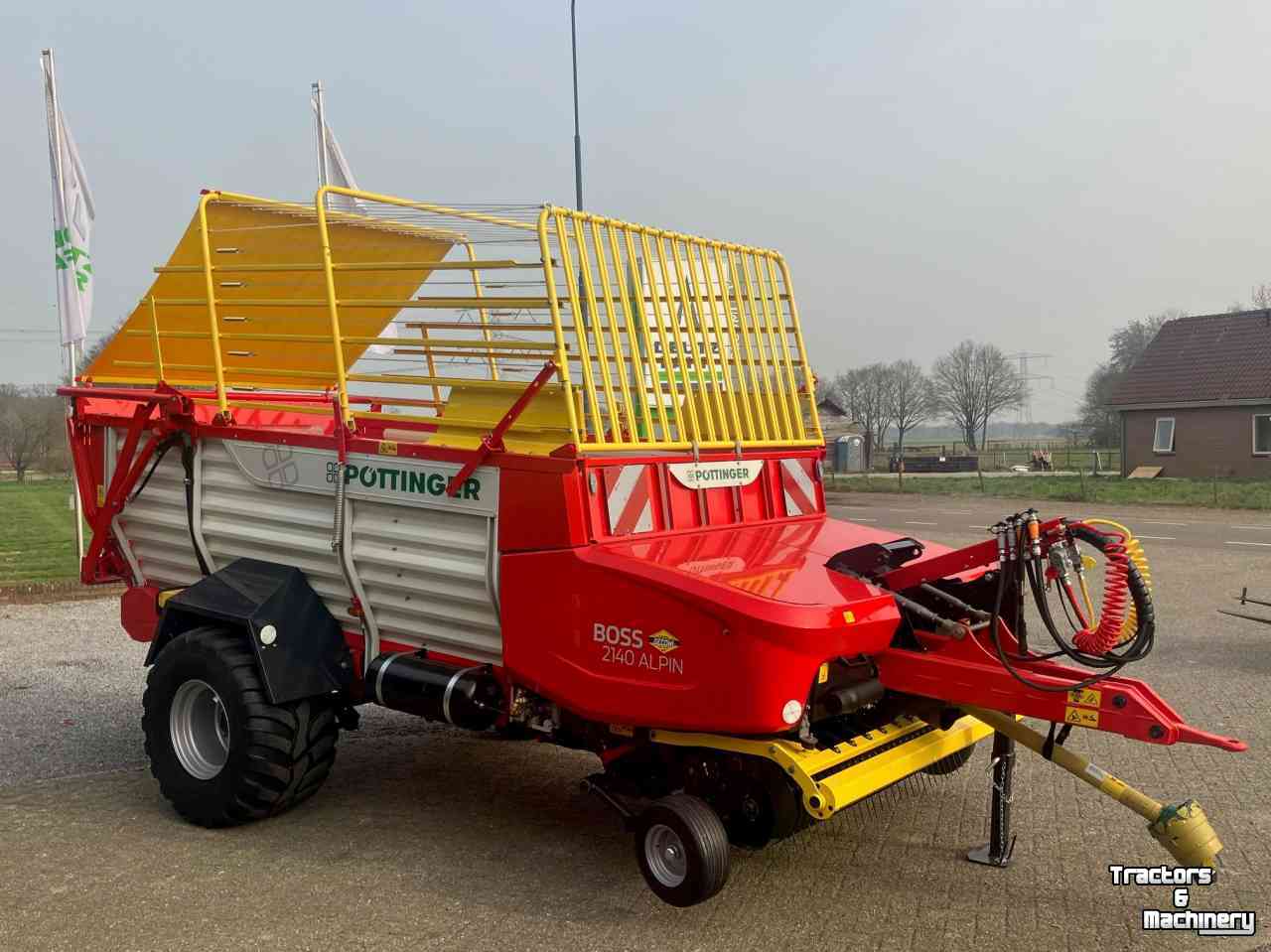 Self-loading wagon Pottinger Boss 2140 Alpin uit voorraad leverbaar