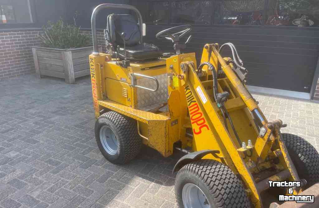 Wheelloader Knikmops 90 - minishovel mini loader - Giant Weidemann Schaffer