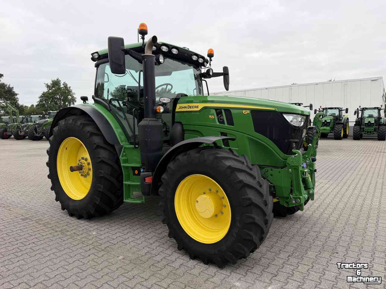 Tractor John Deere 6R155 AP 50KM G5-PLUS 2024 3160 UUR STEEKASSEN!!!