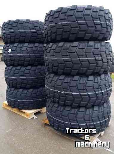 Wheels, Tyres, Rims & Dual spacers Michelin 24R20,5 XS