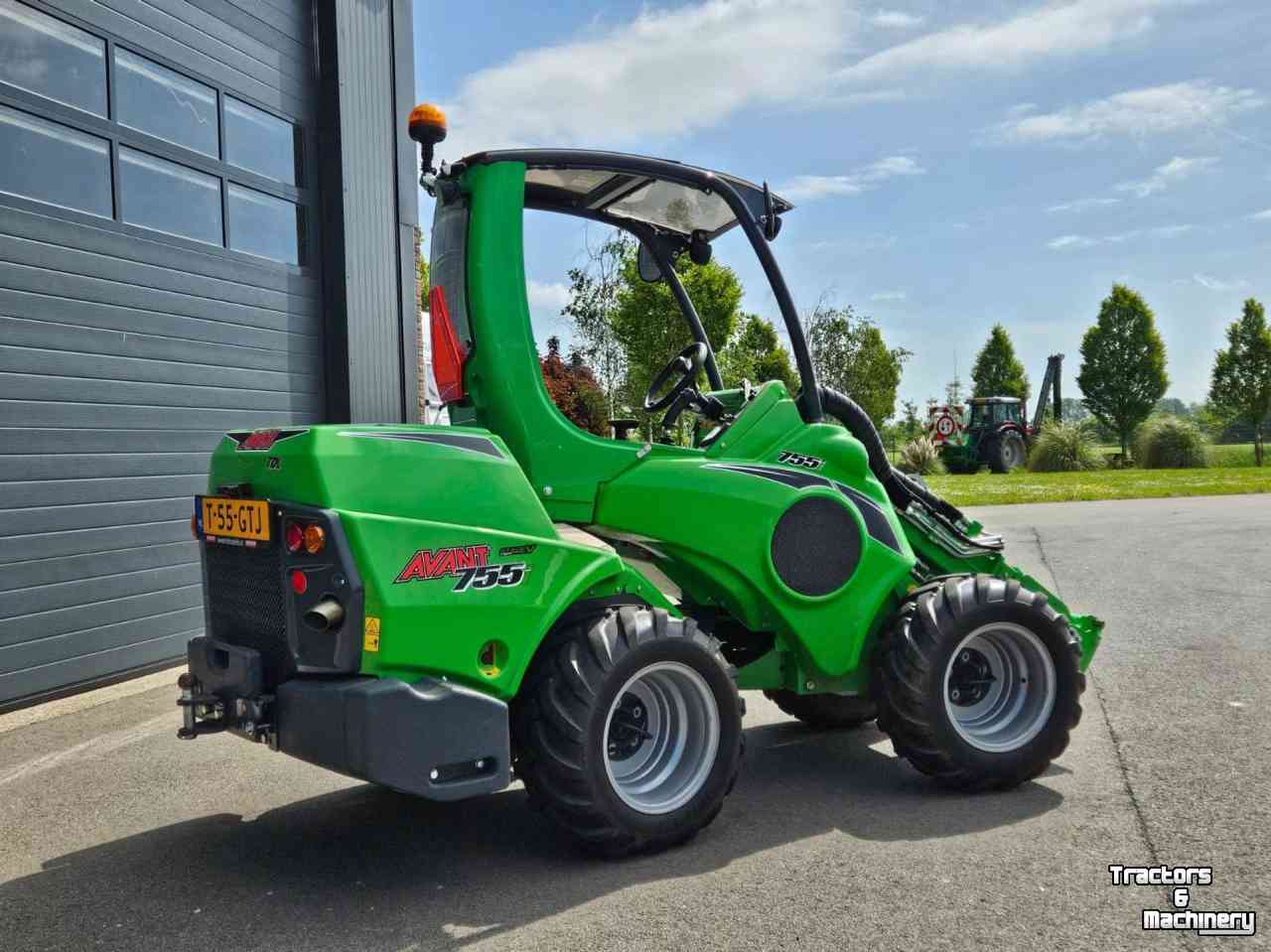 Wheelloader Avant 755i TDL+ Mini-shovel