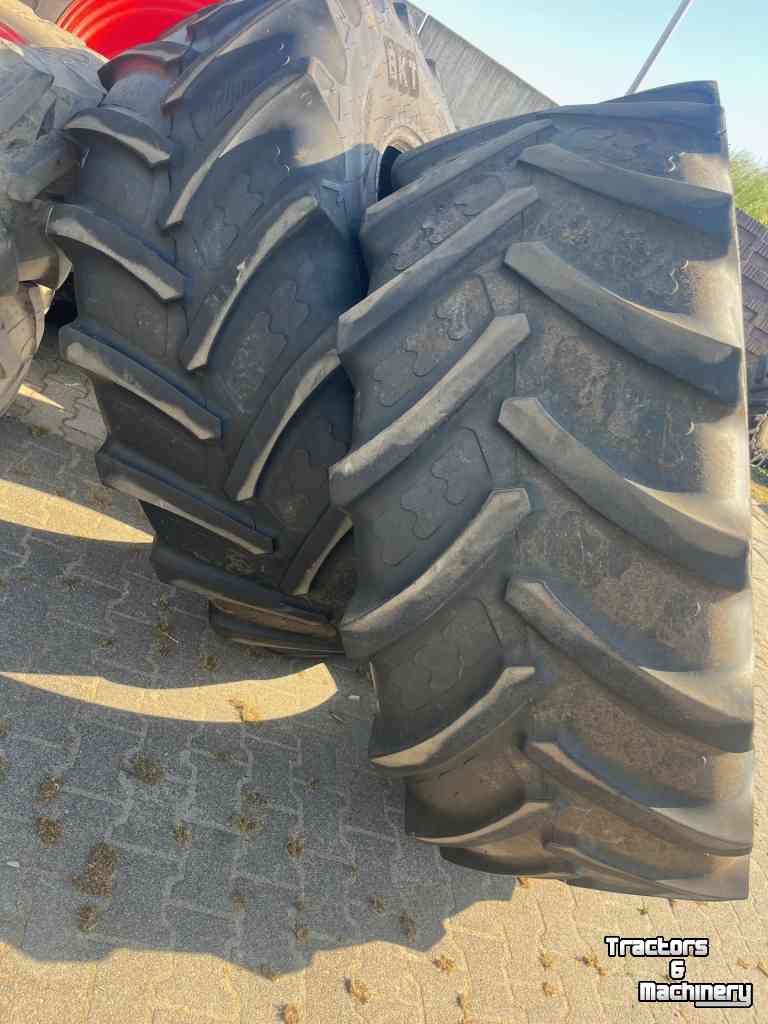 Wheels, Tyres, Rims & Dual spacers BKT 710/70- 42