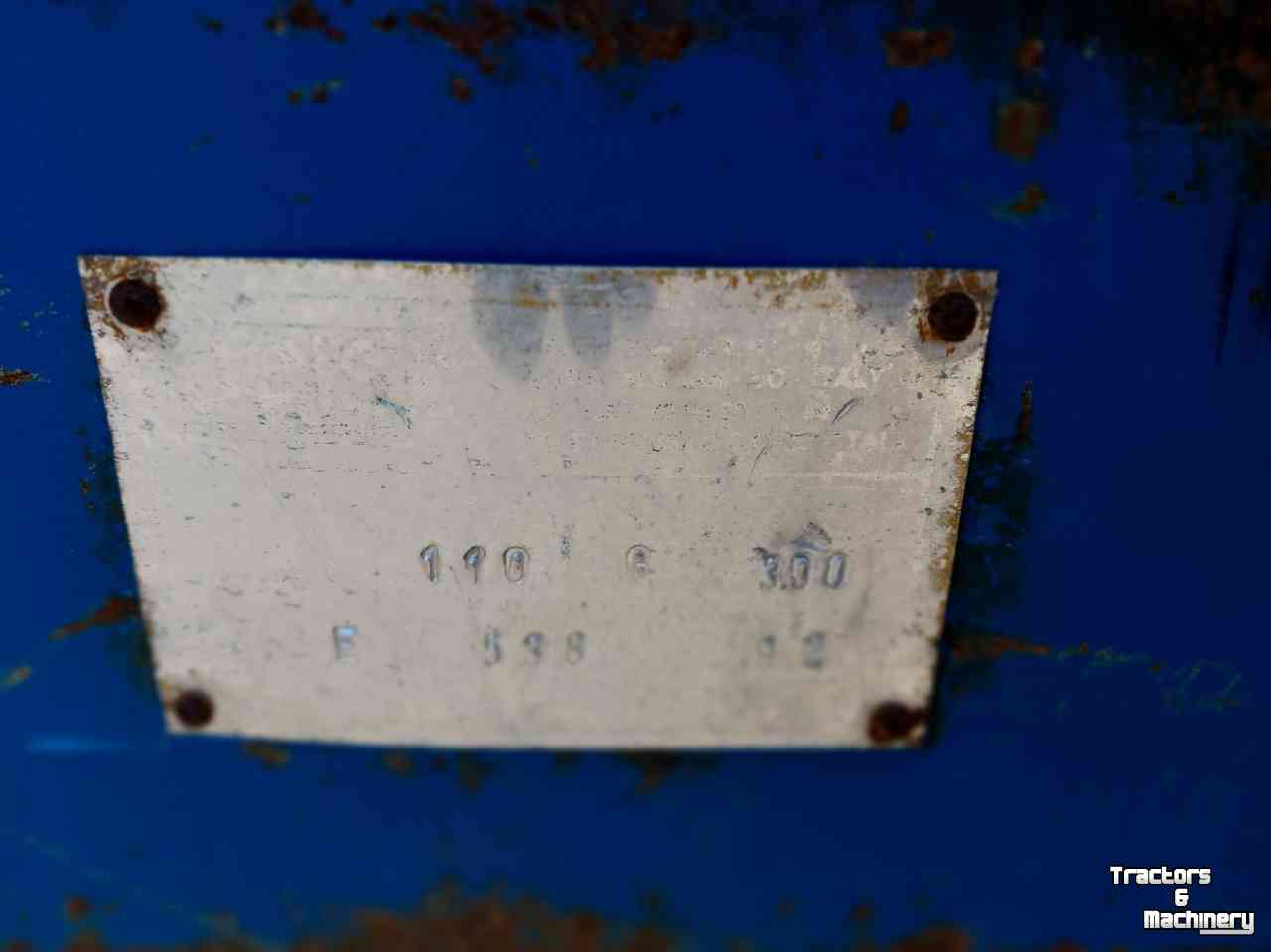 Irrigation hose reel Ocis 110-300 beregeningshaspel