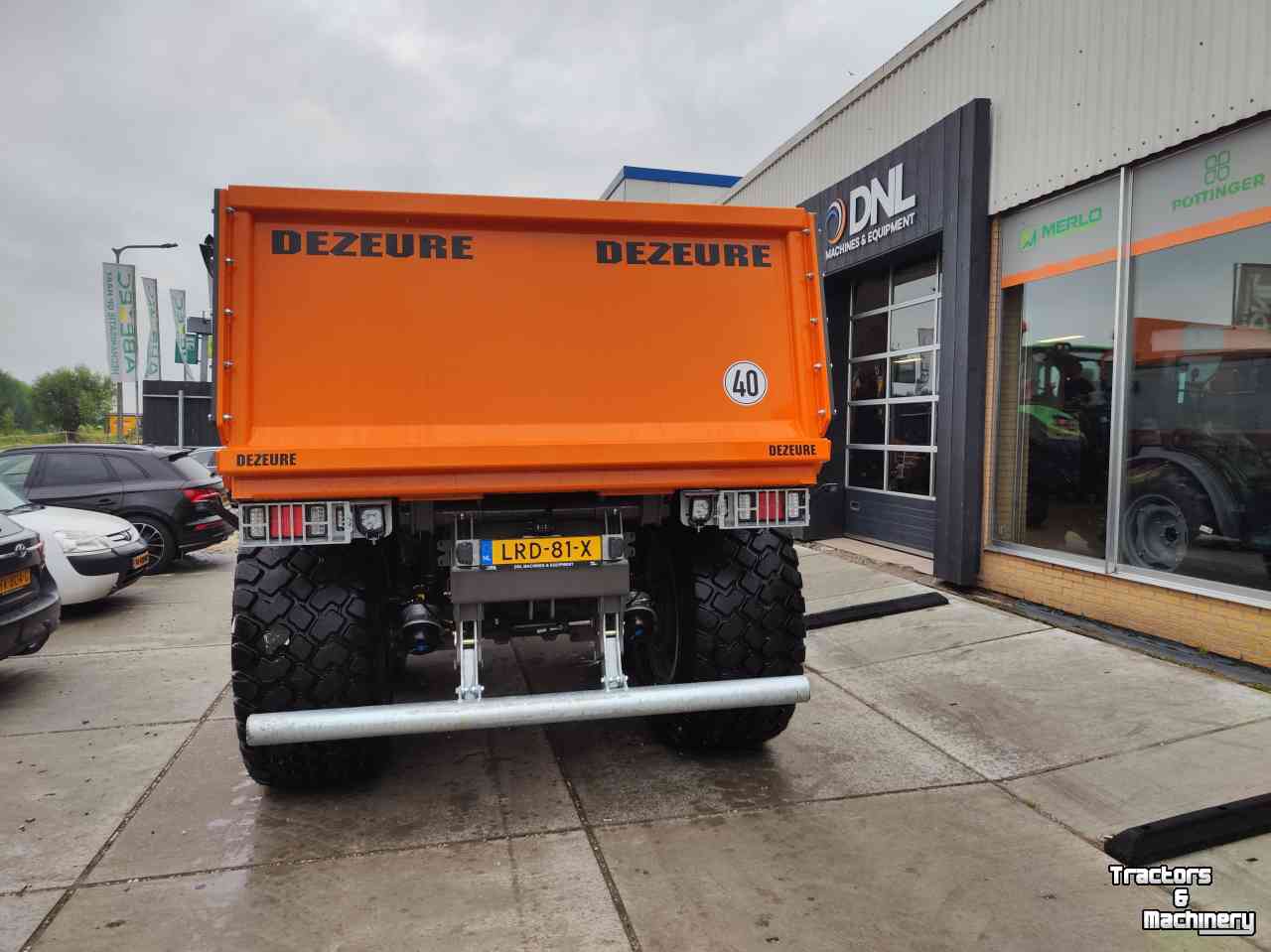 Dumptrailer Dezeure TPX26S (vgm, beco, veenhuis, krampe, joskin)