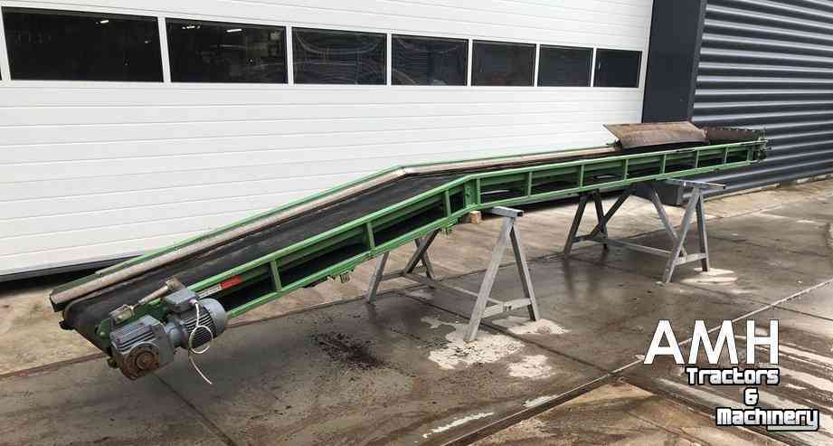 Conveyor  6800X540 MM TRANSPORTBAND VLAKKE BAND FLAT BELT CONVEYOR BELT FLACHBAND FÖRDERBAND