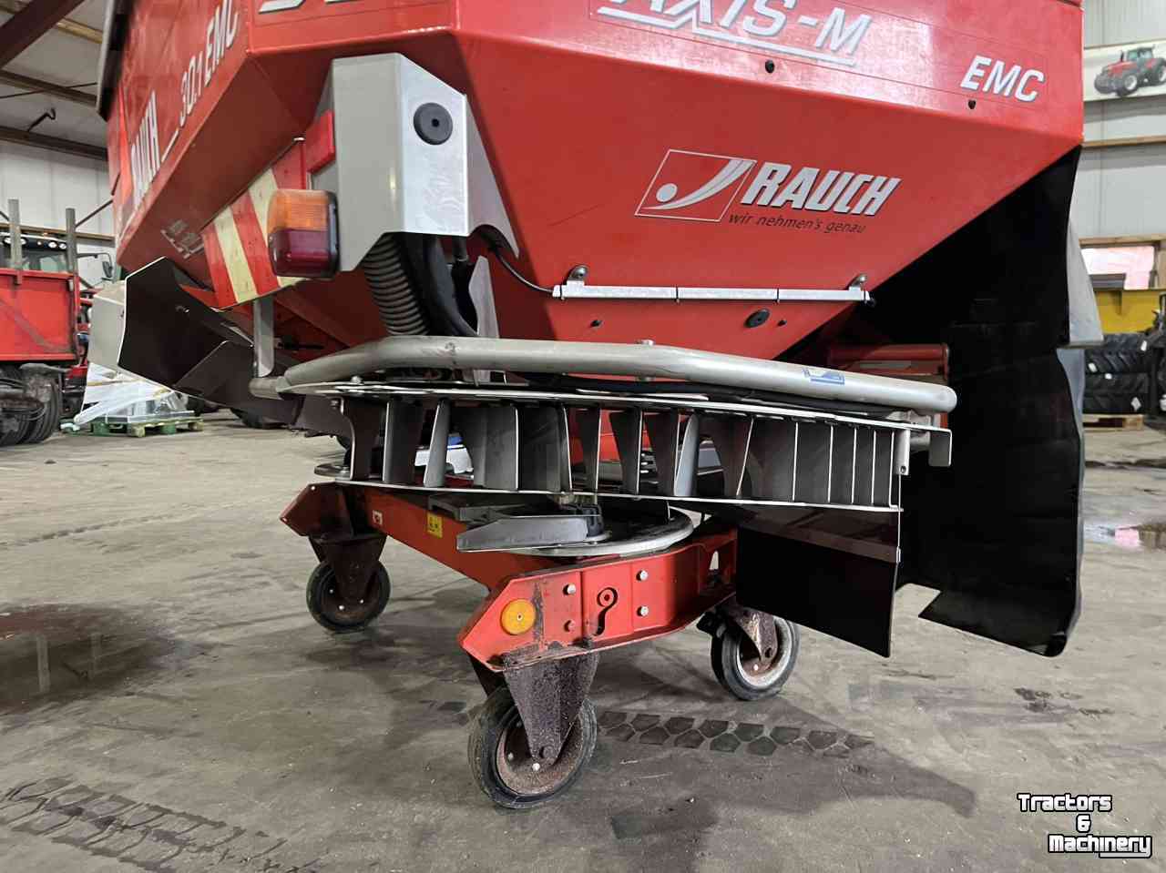 Fertilizer spreader Rauch Axis-M 30.1 EMC V8 GPS Kunstmeststrooier mestverwerking