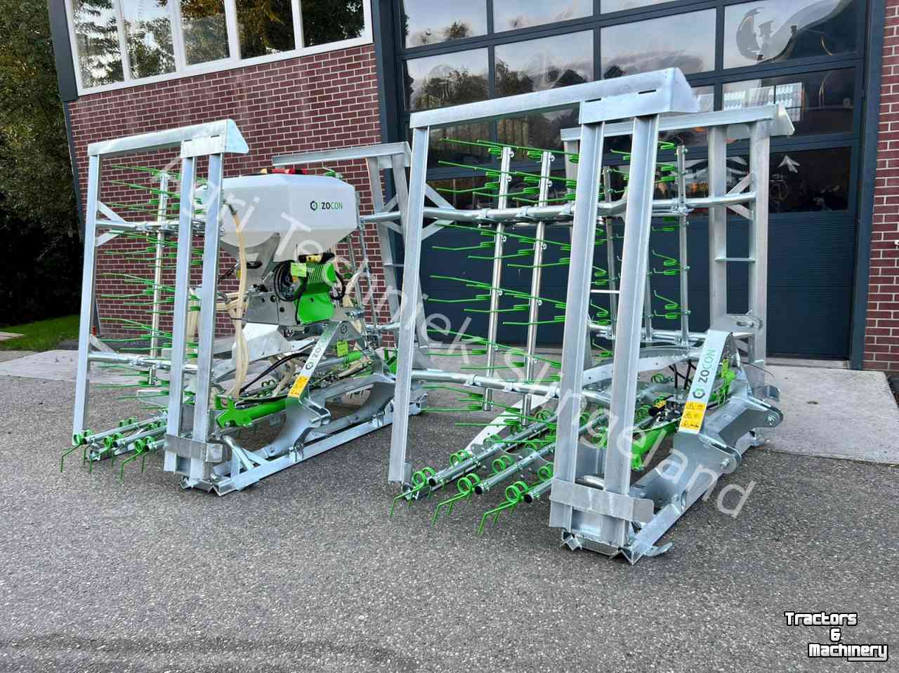 Seed Drill Combination Zocon Greenkeeper PLUS 6m weidebeluchter / zaaimachine