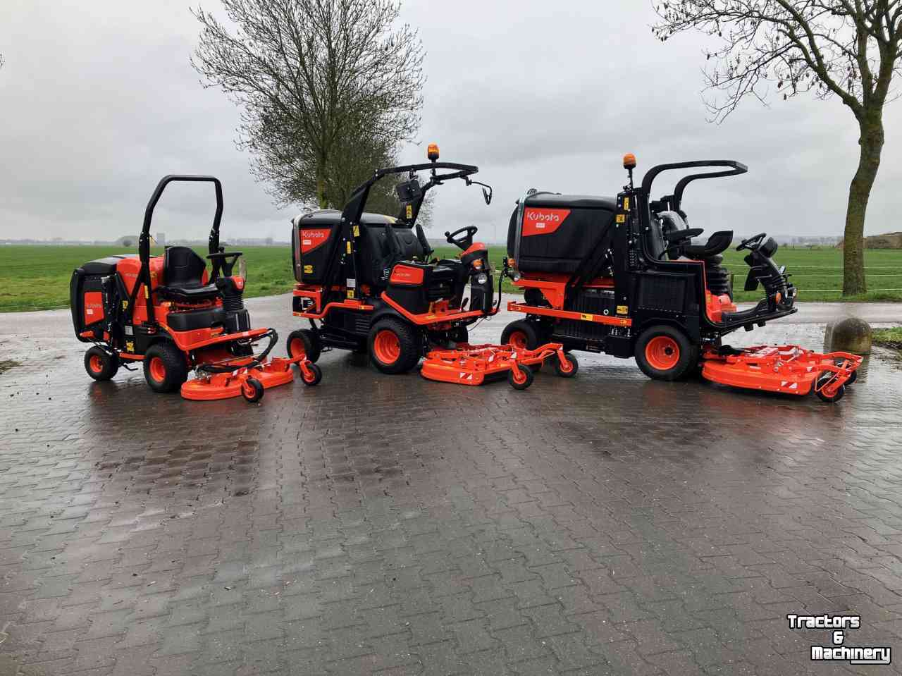 Ride-on mower Kubota FC2- FC3- FC4  frontmaaier met opvang   - Gianni Ferrari