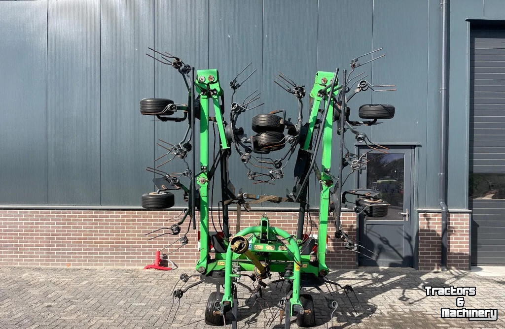 Tedder Deutz-Fahr Condimaster 9021 schudder, 8-delig Kuhn Lely krone