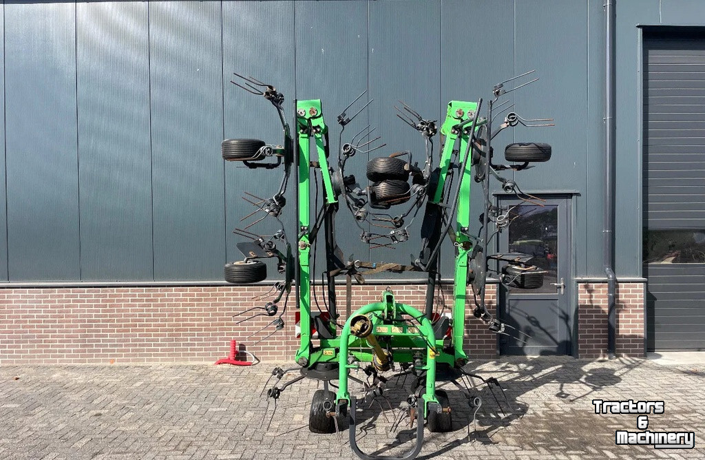 Tedder Deutz-Fahr Condimaster 9021 schudder, 8-delig Kuhn Lely krone