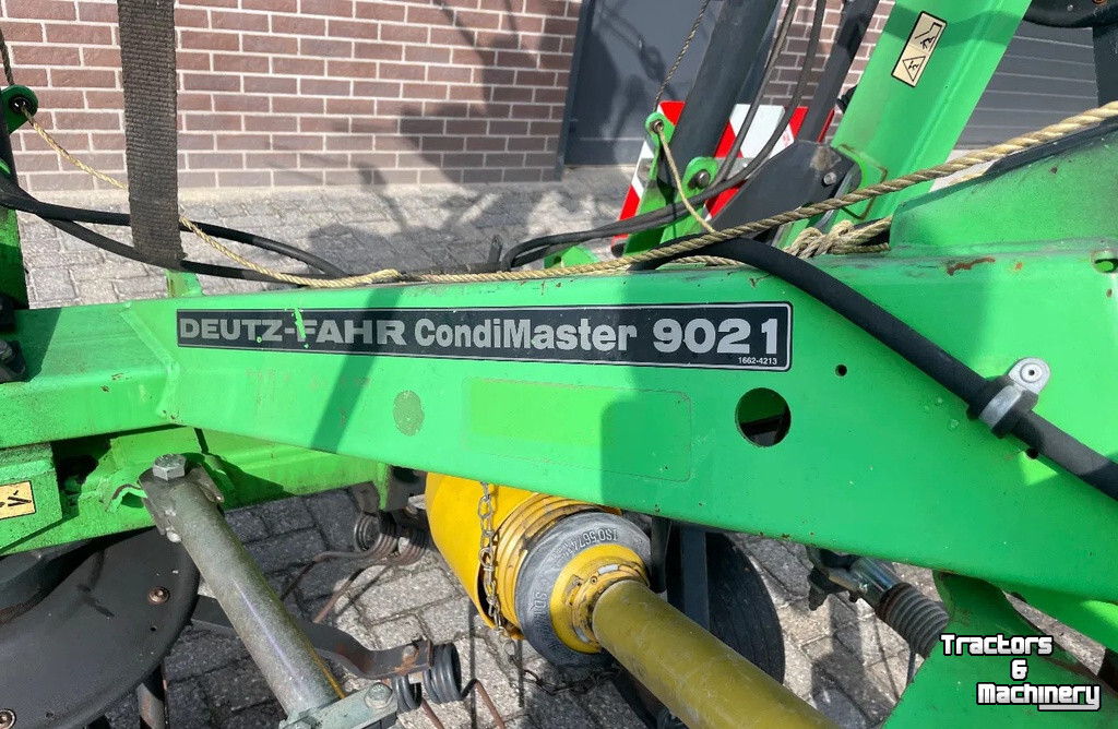 Tedder Deutz-Fahr Condimaster 9021 schudder, 8-delig Kuhn Lely krone