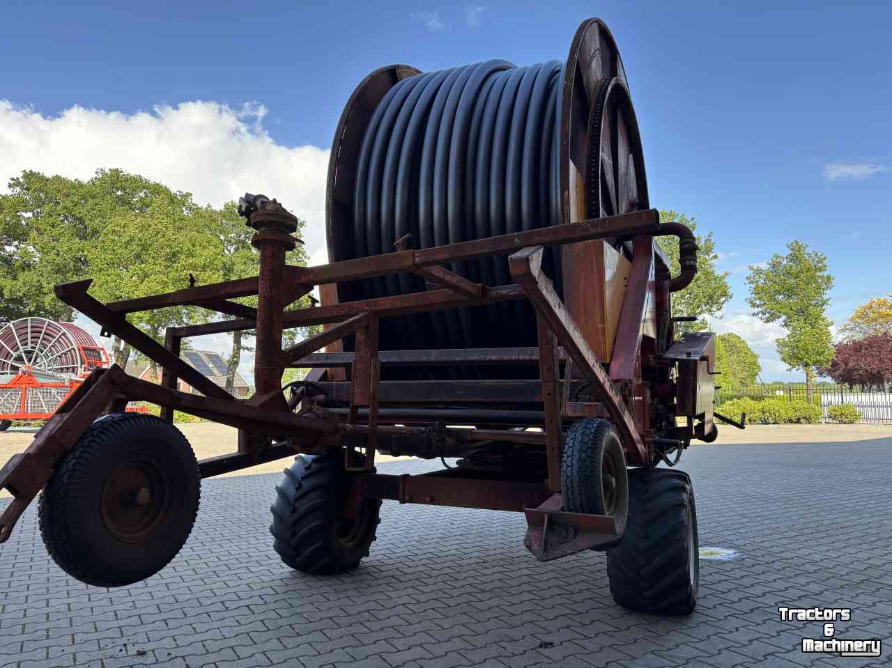 Irrigation hose reel Emergo 90-350 beregeningshaspel