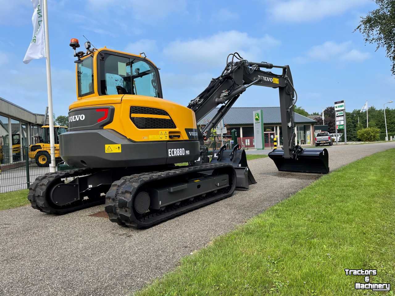 Excavator tracks Volvo ECR88D pro plus kraan graafmachine excavator