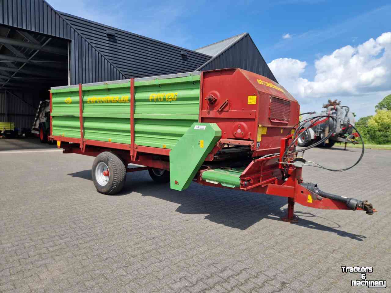Forage feedwagon / Forage dosage wagon Strautmann FVW 120