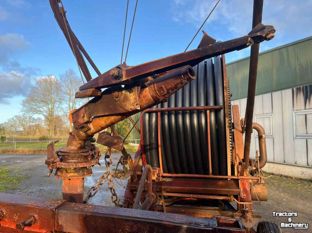 Irrigation hose reel  Beregeningshaspel