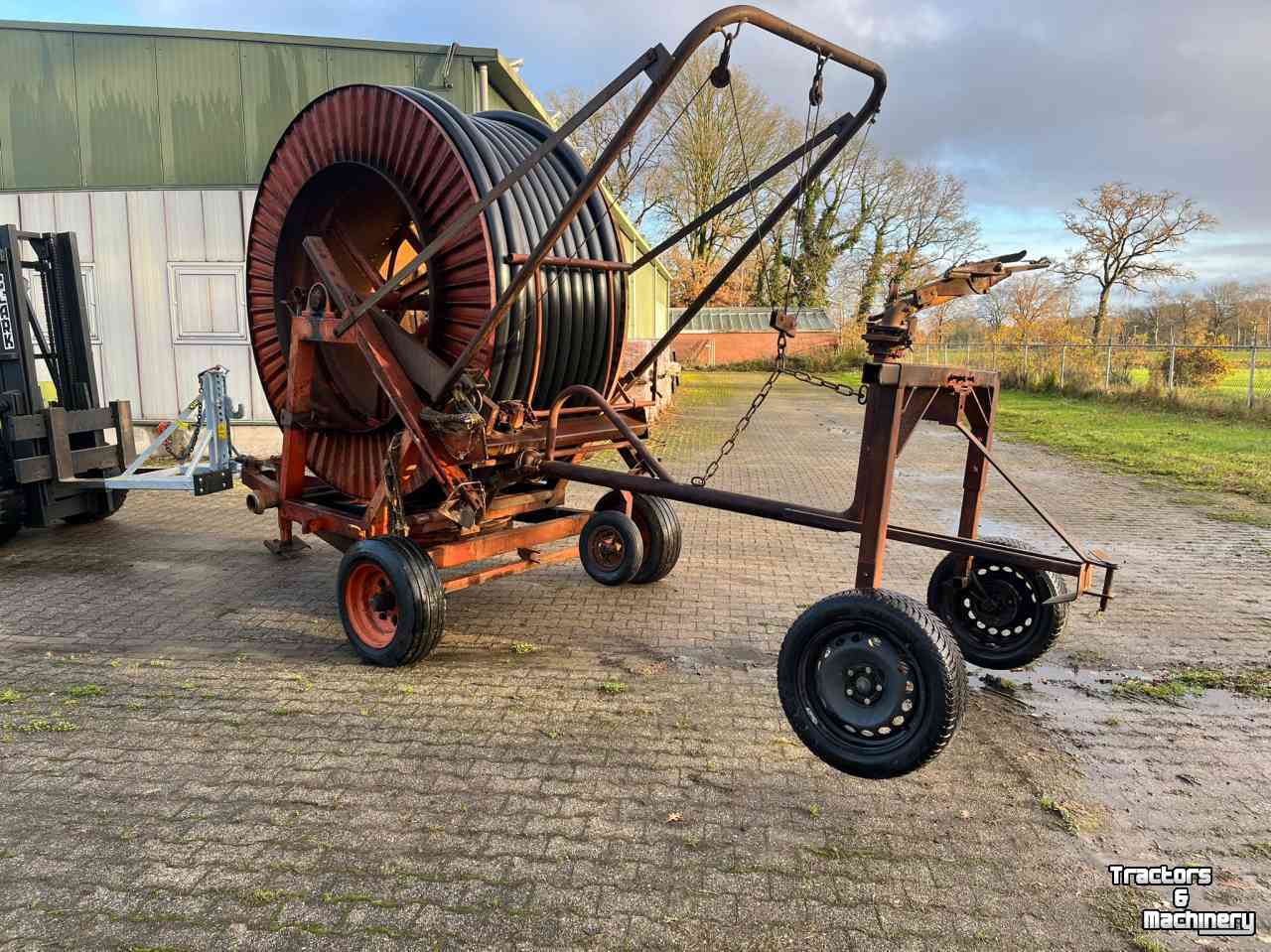 Irrigation hose reel  Beregeningshaspel