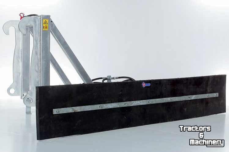 Rubber yard scraper Qmac Modulo Rubberschuif Rubberschaaf Canvasschuif