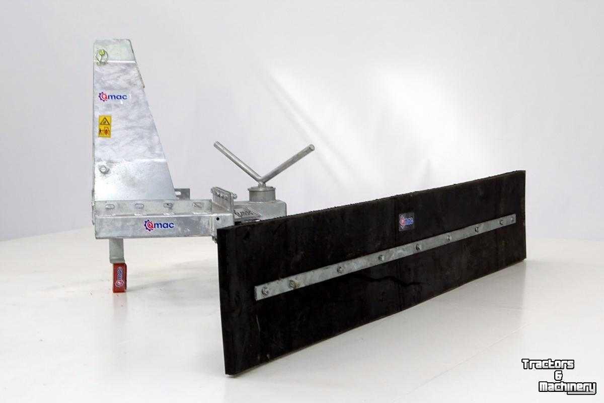 Other transport and industrial equipment and accessories Qmac Modulo rubberschuif vloerschuif 180cm met lepelinsteek