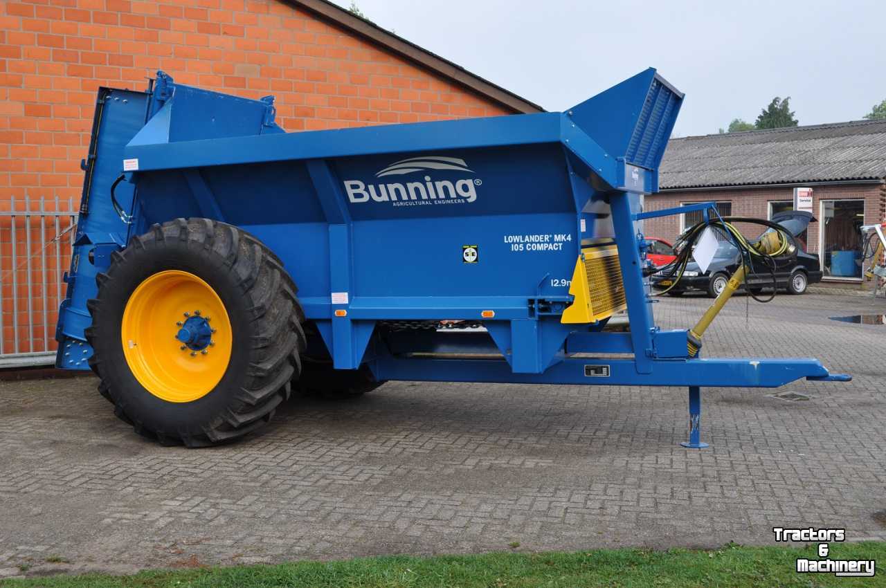 Manure spreader Bunning Lowlander 105 Compact