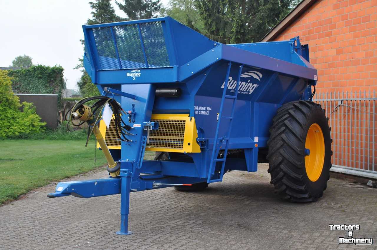 Manure spreader Bunning Lowlander 105 Compact