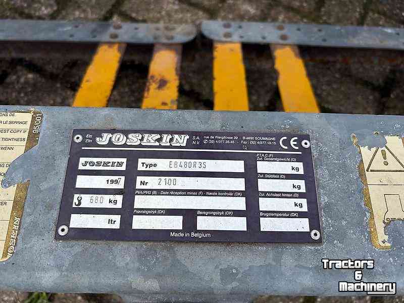 Pasture harrow Joskin EB 480 R 3S