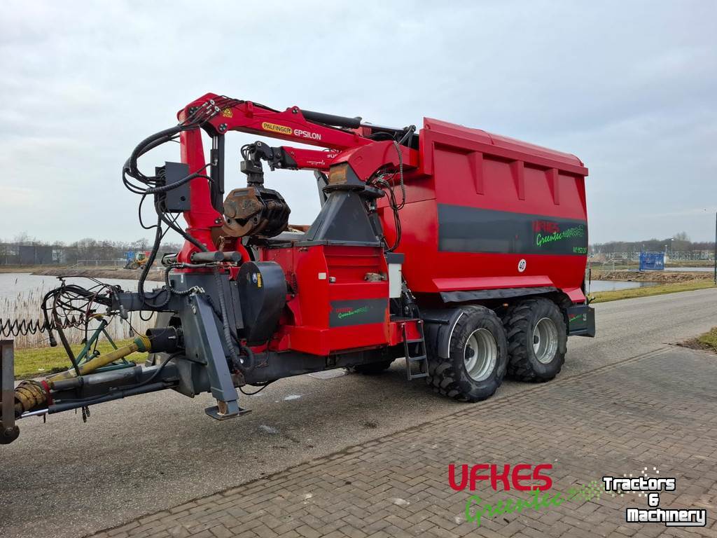 Wood Chipper Greentec 952/20 Chipper combi / Snippercombi / Versnippercombi met Palfinger C60F86 houtkraan