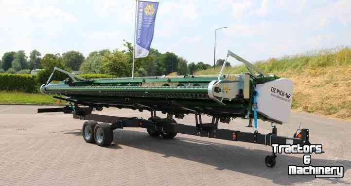 Combinehead & Pick-Up Dekker Pick-up 6.20 MTR. + HEADER + WAGON