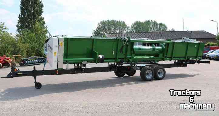 Combinehead & Pick-Up Dekker Pick-up 6.20 MTR. + HEADER + WAGON
