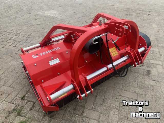 Flail mower Tehnos MUS150R LW Profi verlaagde poelie aandrijving