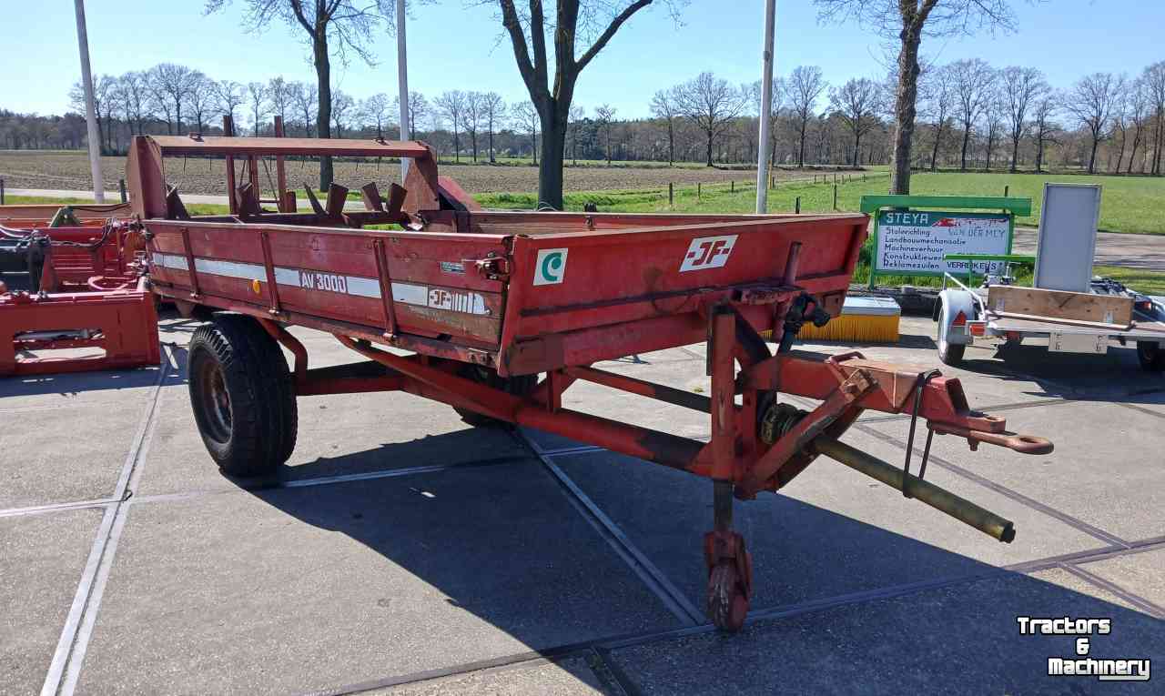 Manure spreader JF AV 3000 mestwagen mestverspreider