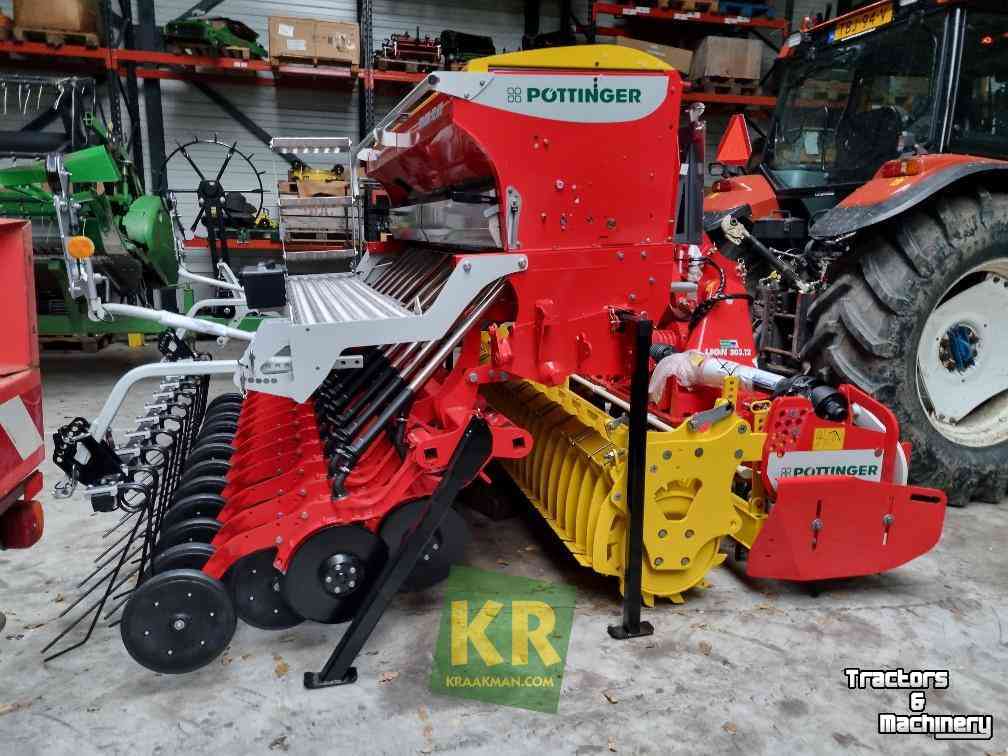 Seed drill Pottinger Vitasem Vitasem 302 ADD  Nokkenrad Zaaimachine / Opbouwzaaimacchine