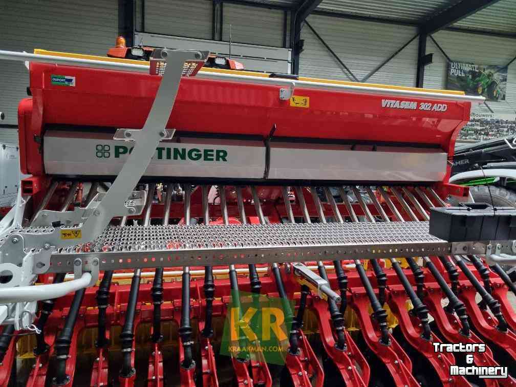 Seed drill Pottinger Vitasem Vitasem 302 ADD  Nokkenrad Zaaimachine / Opbouwzaaimacchine