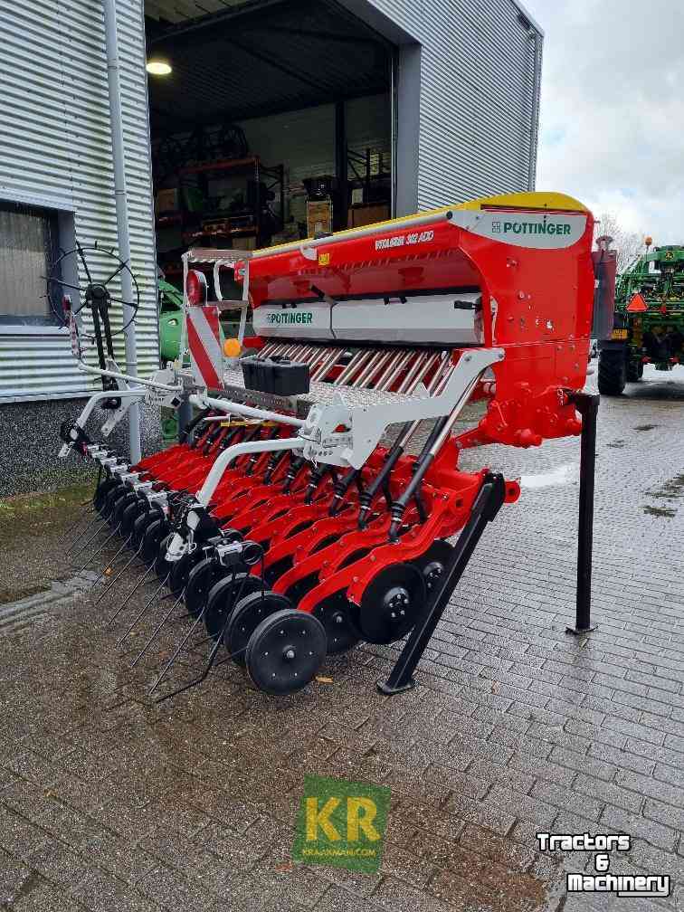 Seed drill Pottinger Vitasem Vitasem 302 ADD  Nokkenrad Zaaimachine / Opbouwzaaimacchine