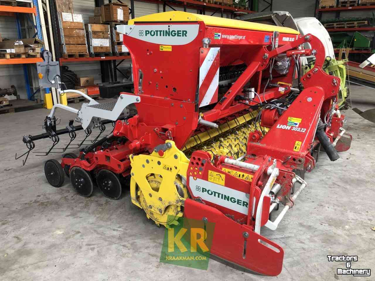 Seed drill Pottinger Vitasem Vitasem 302 ADD  Nokkenrad Zaaimachine / Opbouwzaaimacchine