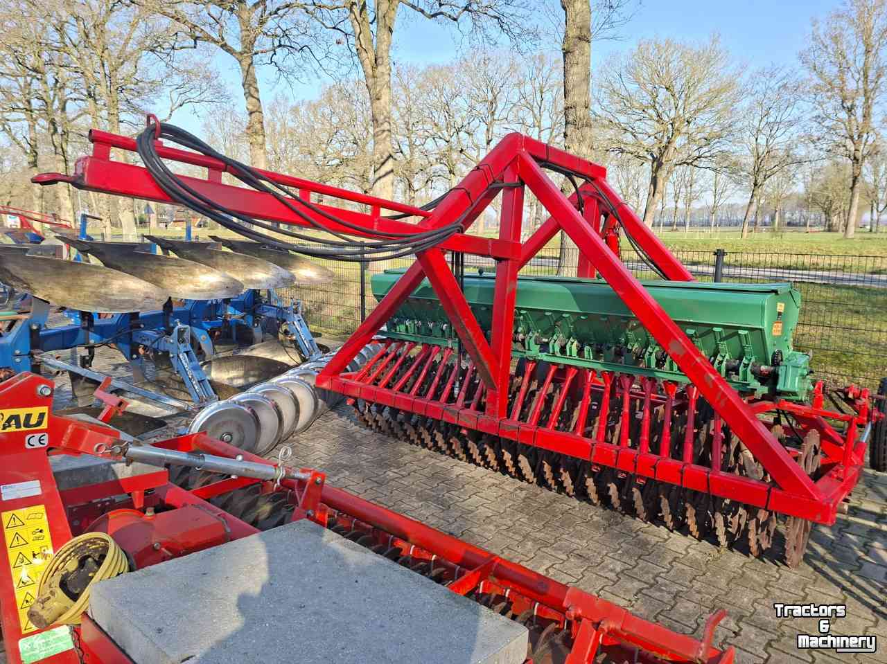 Furrow presses  Getrokken vorepakkker