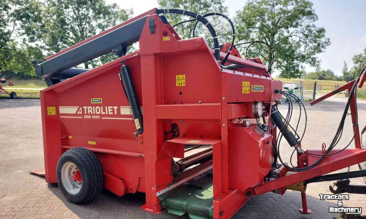 Silage grab-cutter wagon Trioliet UKW 5000 Uitkuilwagen