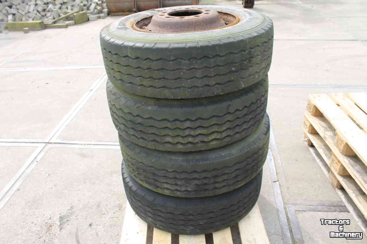 Wheels, Tyres, Rims & Dual spacers Stomil 265/70R19.5 Kormoran truckbanden trailerbanden wielen velgen 10-gaats