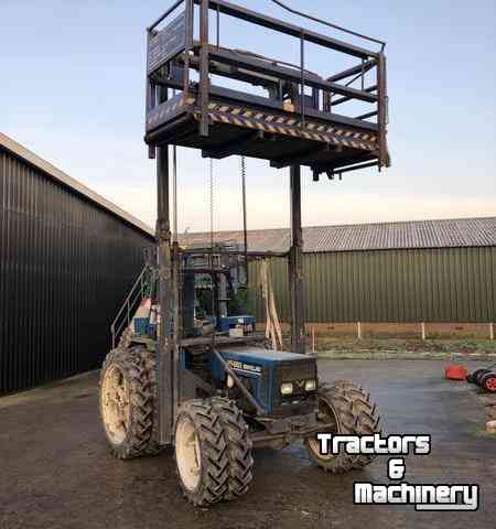 Articulated platforms  Weterings hefframe / hefmast van hoogwerker voor trekker