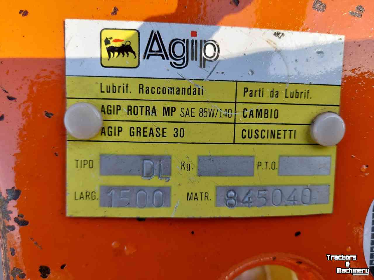 Rotary Harrow  Agip BL-1500 Rotorkopeg / Rotoreg / Kopeg