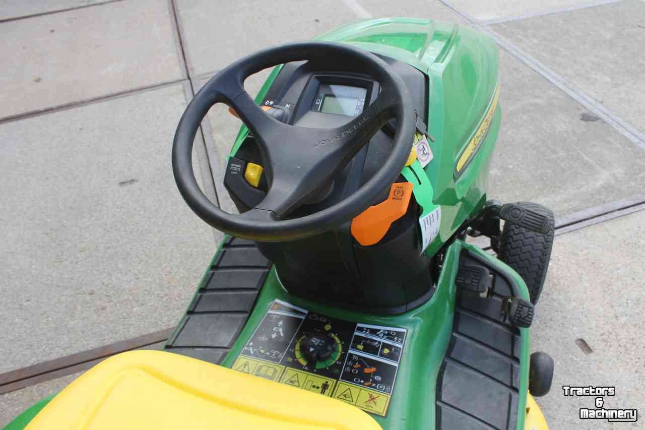 Ride-on mower John Deere X350 zitmaaier maaitrekker mulching grasmaaier