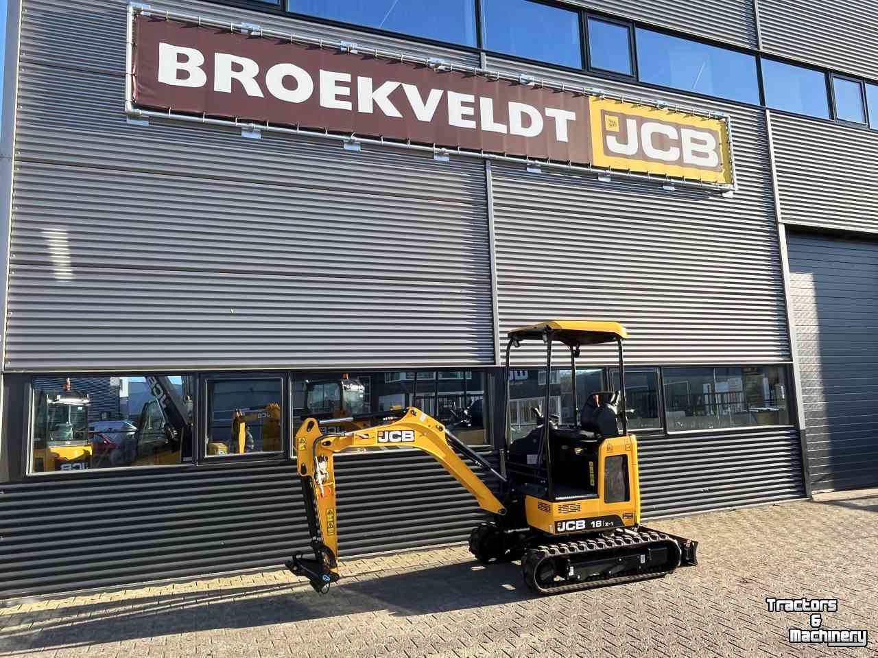 Mini-Excavator JCB 18Z-1 minigraafmachine