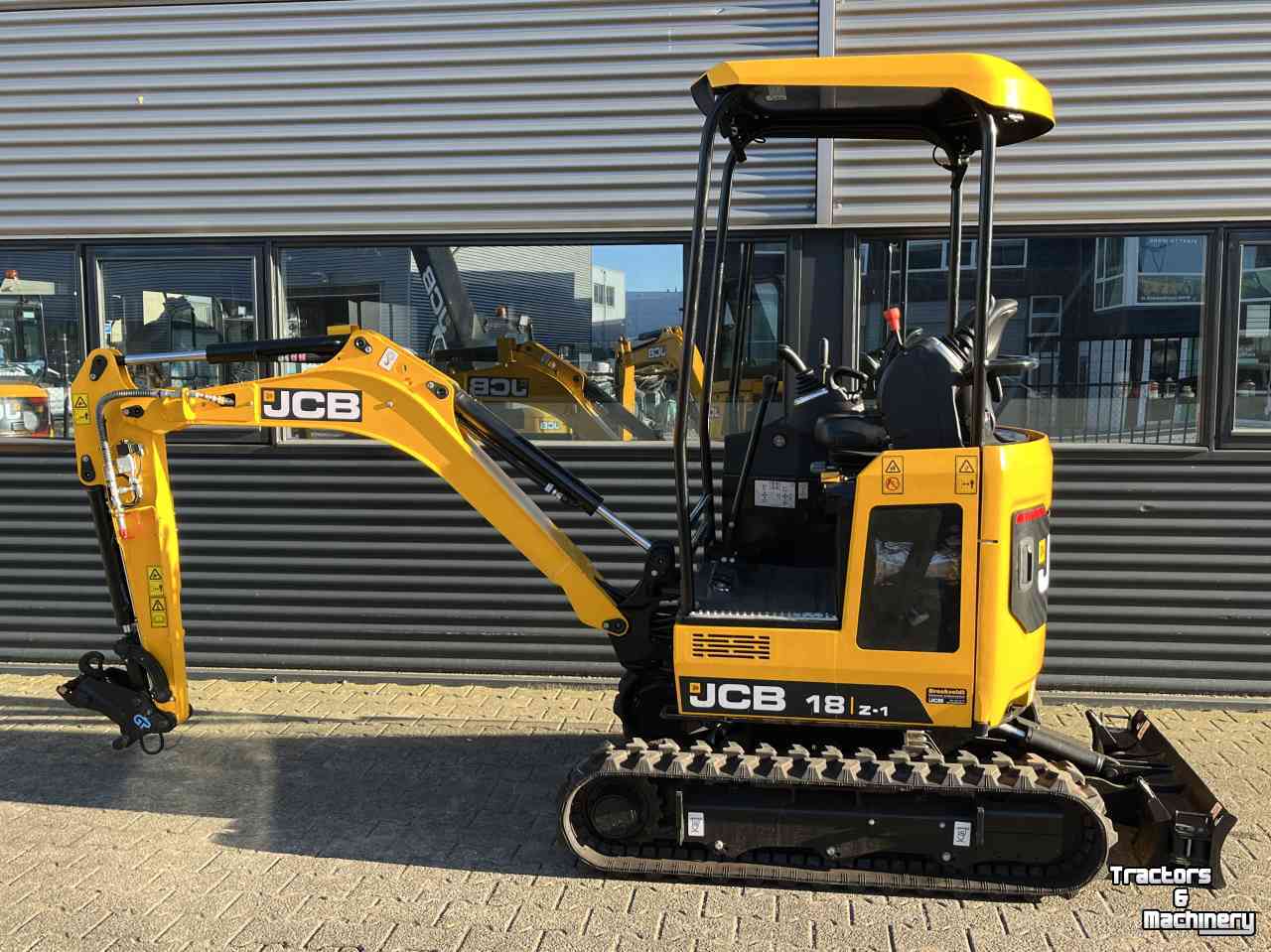 Mini-Excavator JCB 18Z-1 minigraafmachine