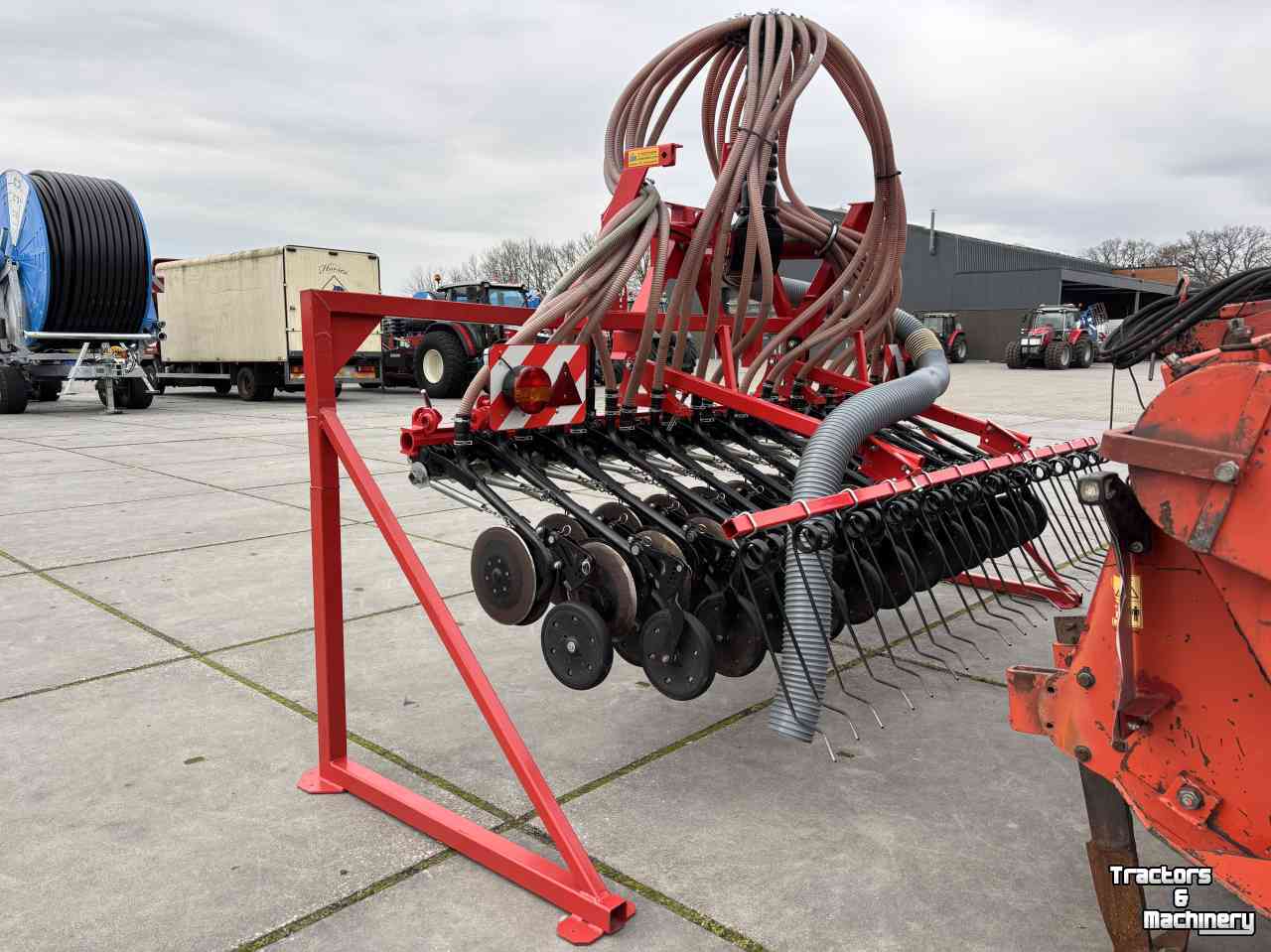 Seed drill Duport FT1 schijfkouter zaaibalk