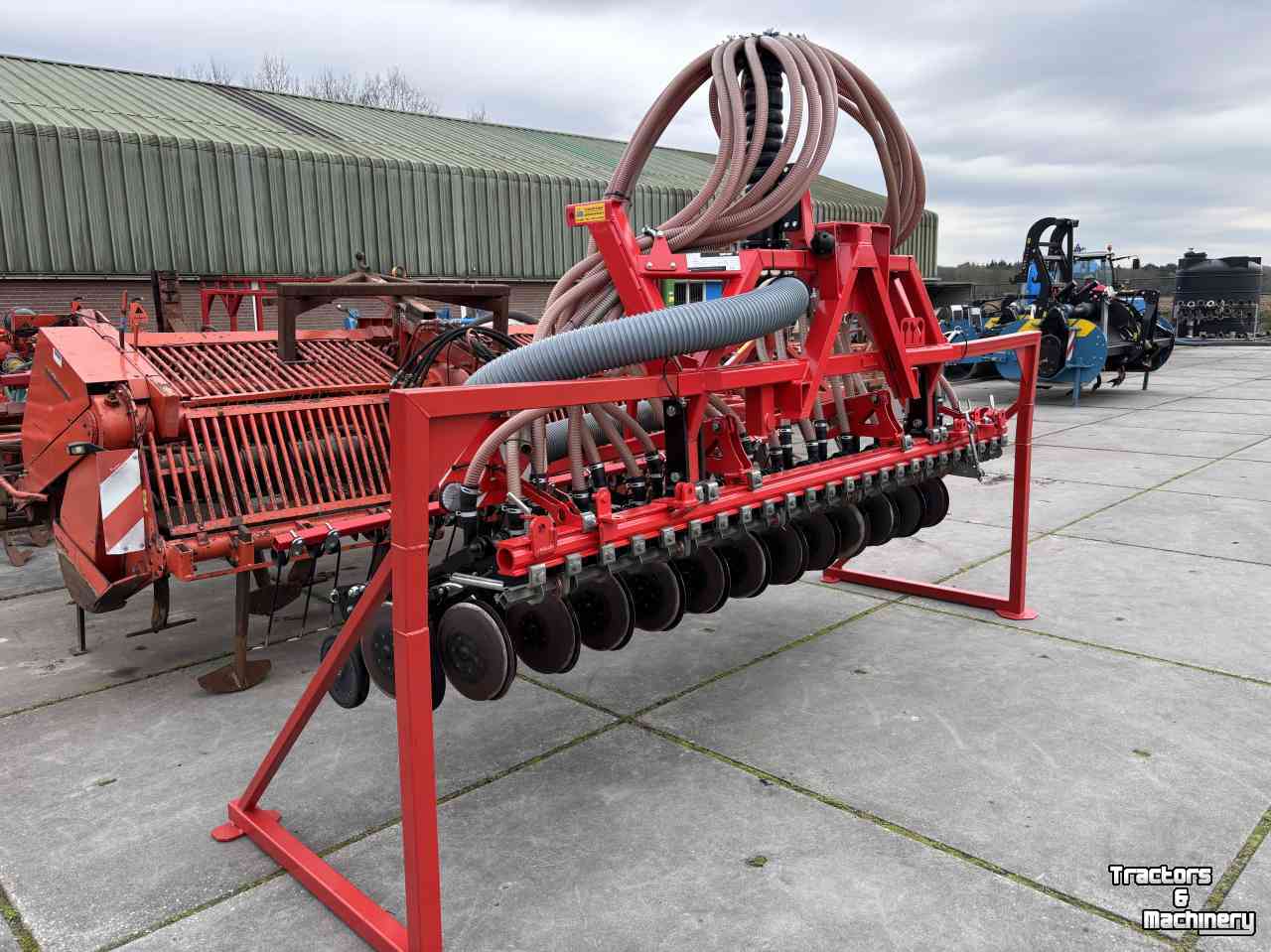 Seed drill Duport FT1 schijfkouter zaaibalk